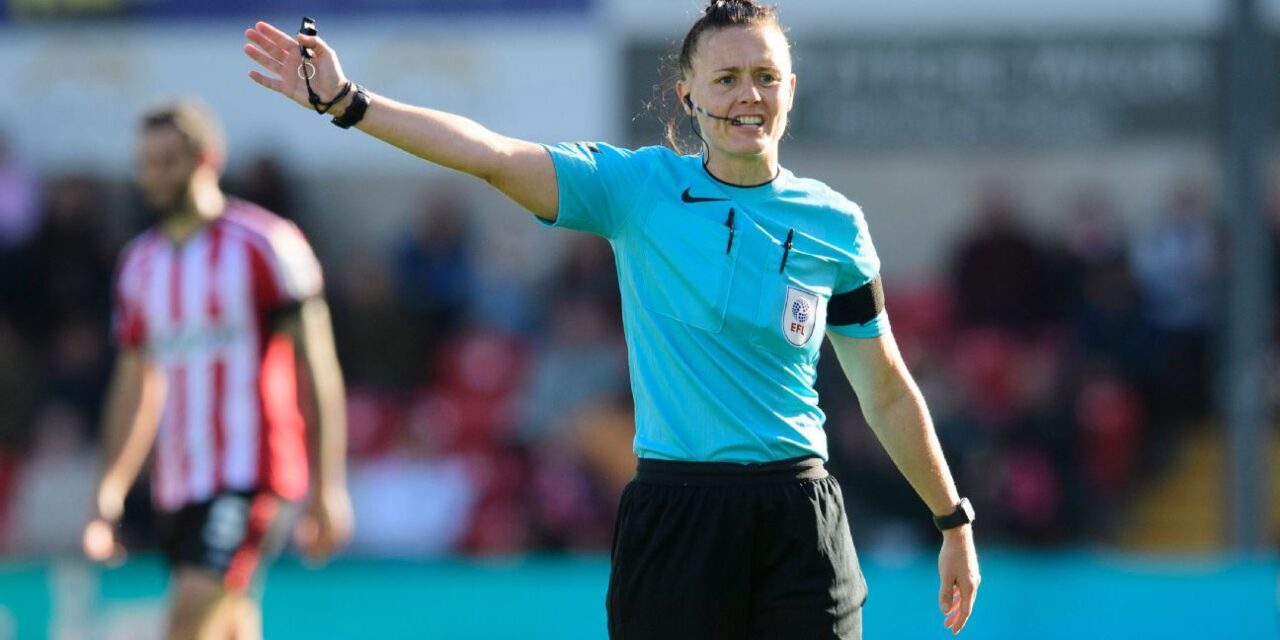 Welch será la primera mujer árbitro en la Premier League