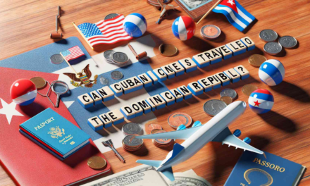 ¿Pueden los ciudadanos cubanos viajar a la República Dominicana?