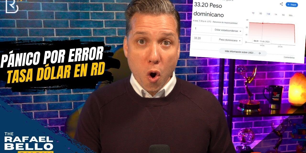 ¿Pánico por Tasa del Dólar? Caso Wander Franco: ¿De quién es la culpa? Chocan Trenes en NY | #RBShow