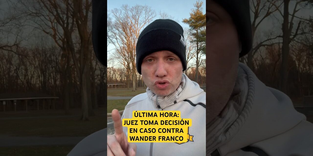URGENTE: Juez decide medida de coerción contra Wander Franco
