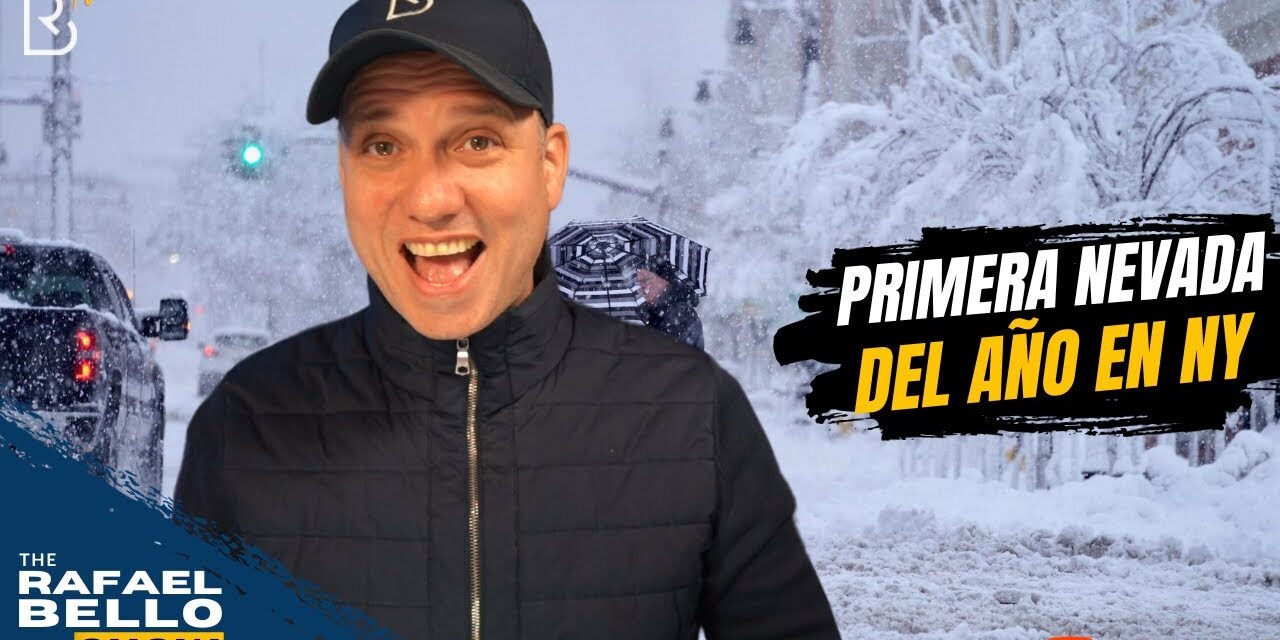 Sorpresa invernal en la Gran Manzana: La nieve llega temprano. ¿Se rompió la sequía?