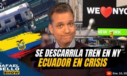 Se Descarrila OTRO TREN EN NYC; Ecuador en CRISIS, PResidente Noboa Promete Acciones | #RBshow