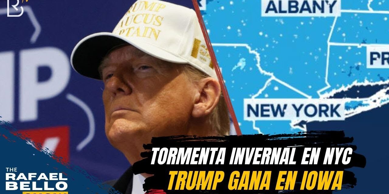Trump gana Iowa; Tormenta Invernal en NYC | #RBshow Late Night Edition