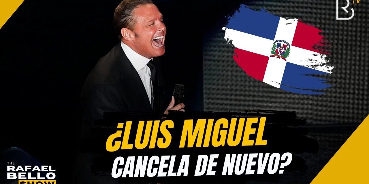 Luis Miguel cancela concierto en República Dominicana, dice prensa mexicana. Productor lo desmiente.