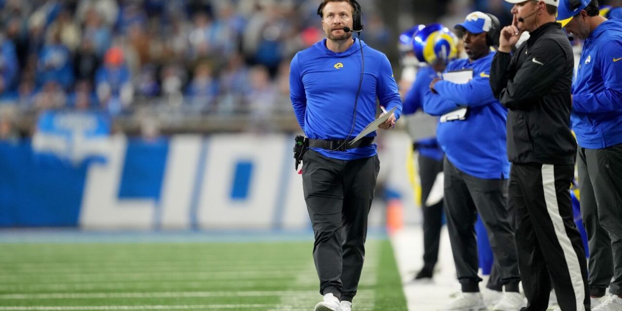 A pesar de la derrota en los playoffs, Sean McVay está "muy orgulloso" del equipo especial de los Rams