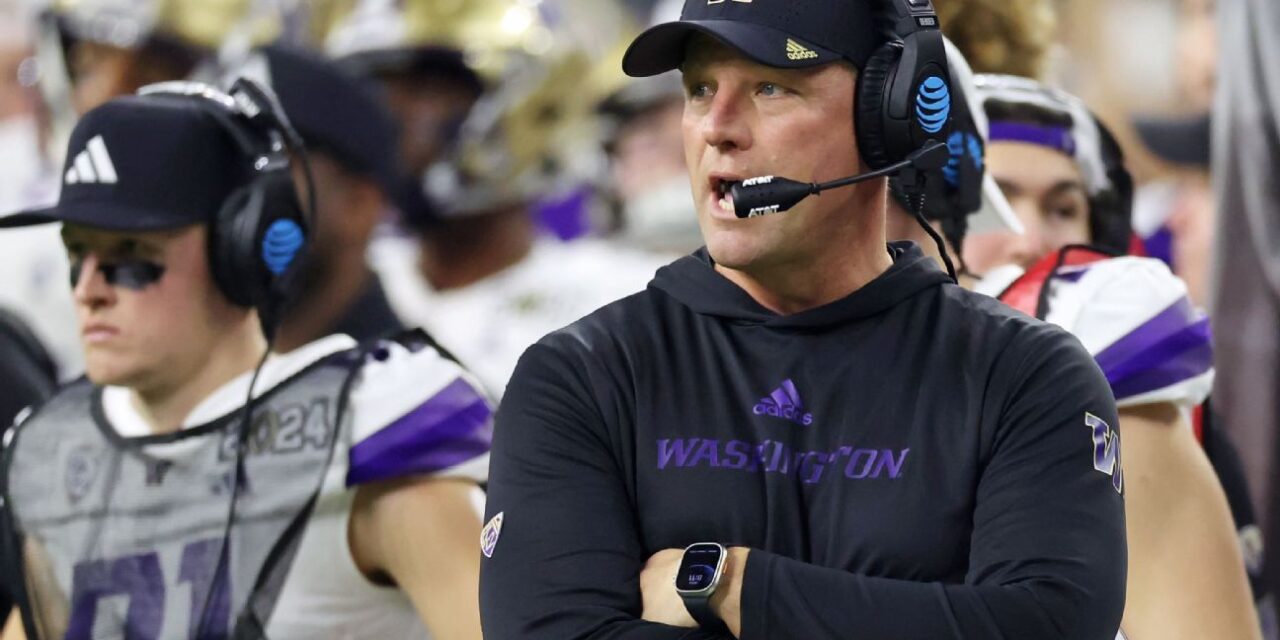 Alabama nombra a Kalen DeBoer de Washington nuevo entrenador de fútbol