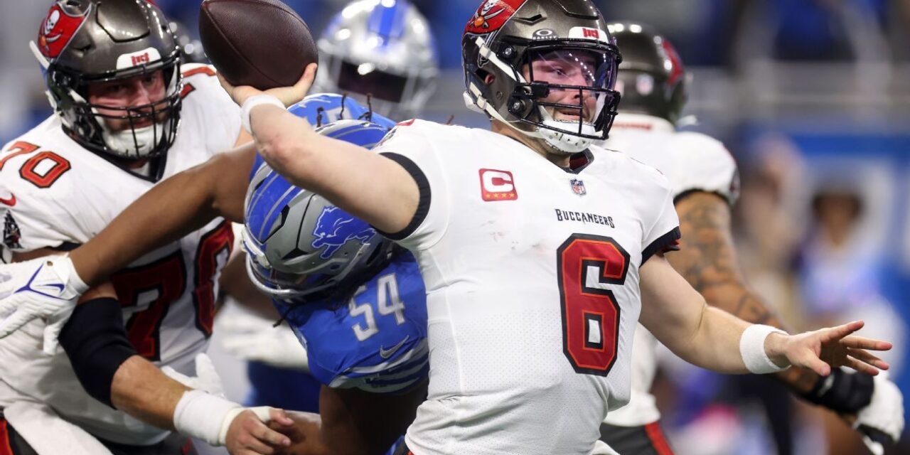 Baker Mayfield y Bucs cierran la primera mitad con touchdown que empató el juego
