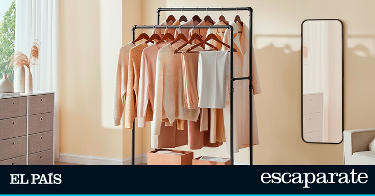Burros para la ropa: el mueble más barato con el que poner orden en casa |  Estilo de vida |  Escapar