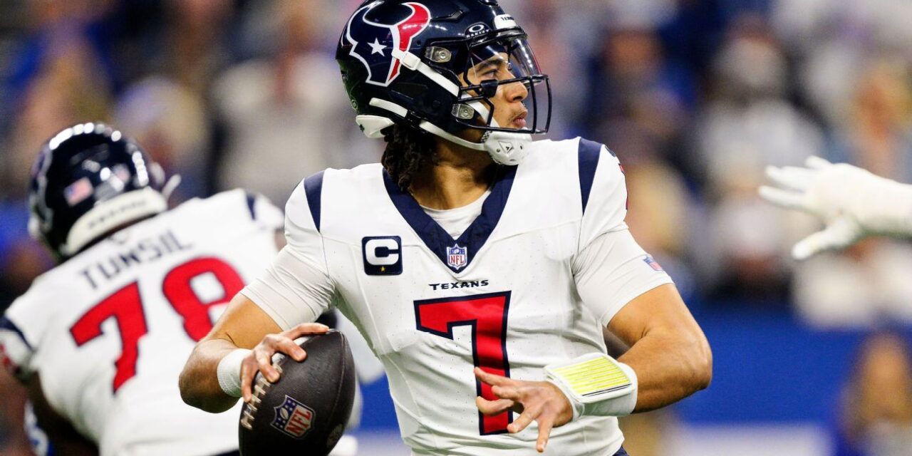 CJ Stroud y los Texans aguantan para vencer a los Colts y asegurar un lugar en los playoffs