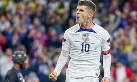 Christian Pulisic nombrado jugador masculino del año de fútbol estadounidense