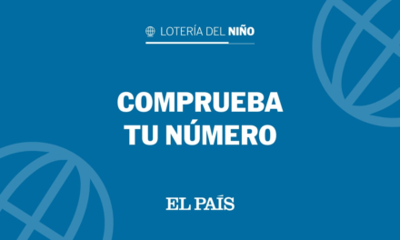 Comprobar Lotería del Niño 2024: consulta los premios y busca su número |  Lotería del Niño