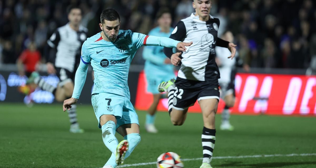 Copa del Rey: La defensa golea en el Barça |  Fútbol |  Deportes