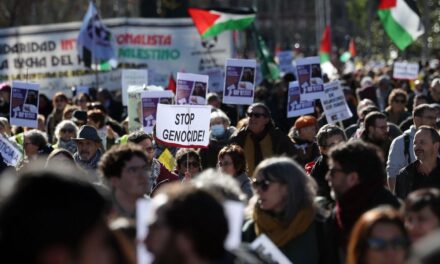 Decenas de millas de manifestantes en toda España piden al Gobierno medidas contra Israel |  Madrid |  España