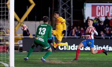 El Barcelona pasa un mal rato en Barbastro |  Fútbol |  Deportes