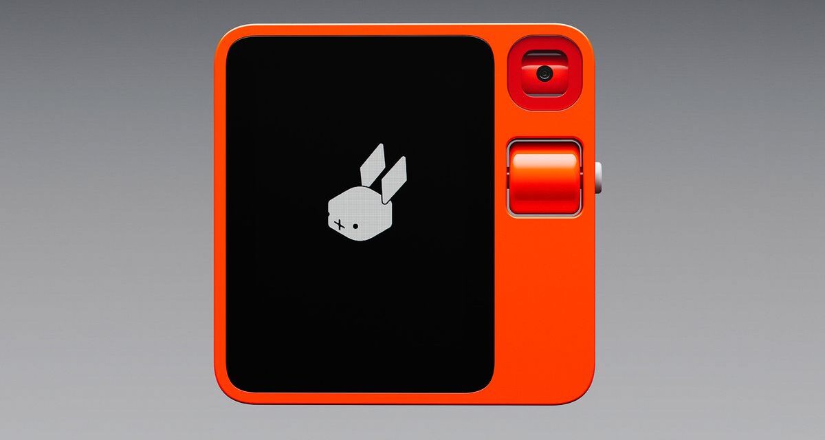 El Rabbit r1 es un compañero impulsado por IA que es como una versión futura de Siri