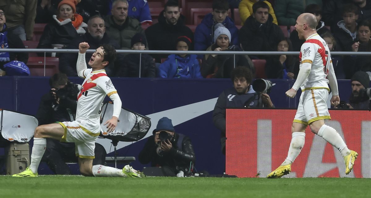 El Rayo Vallecano hace más triste el exilio del Getafe en el Metropolitano |  Fútbol |  Deportes