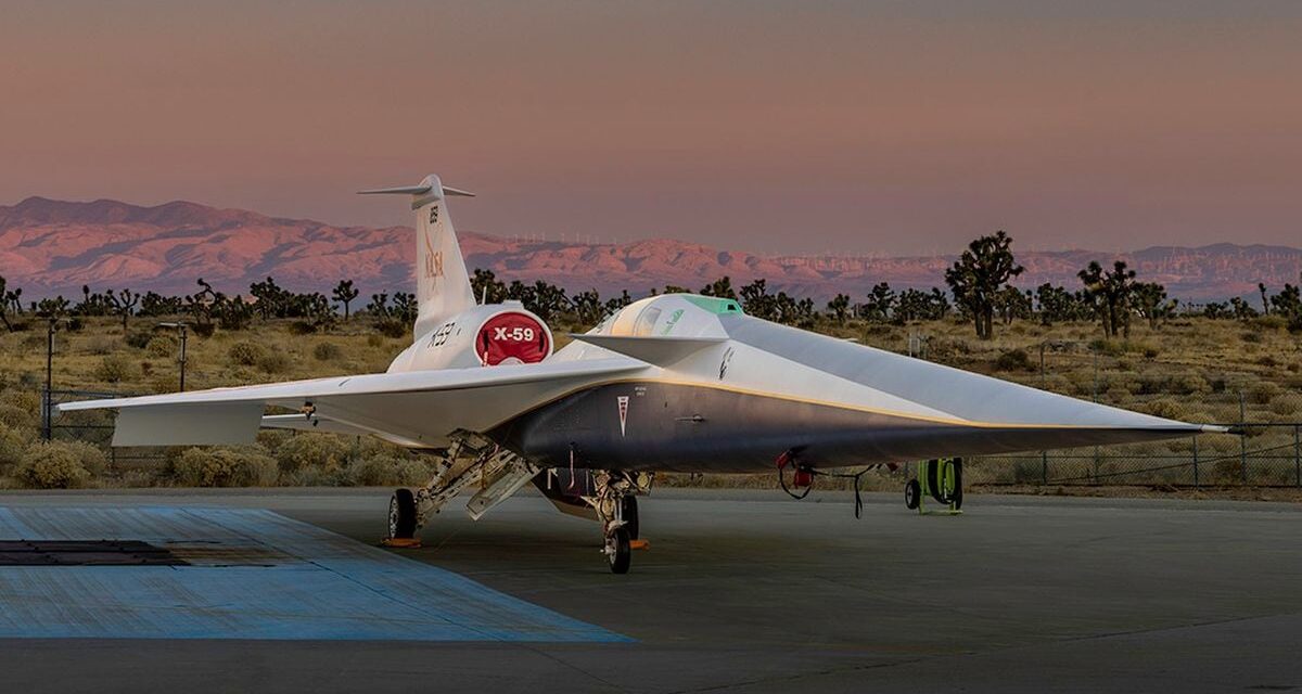 El avión supersónico X-59 de la NASA volará sobre ciudades para demostrar que es silencioso |  Ciencia