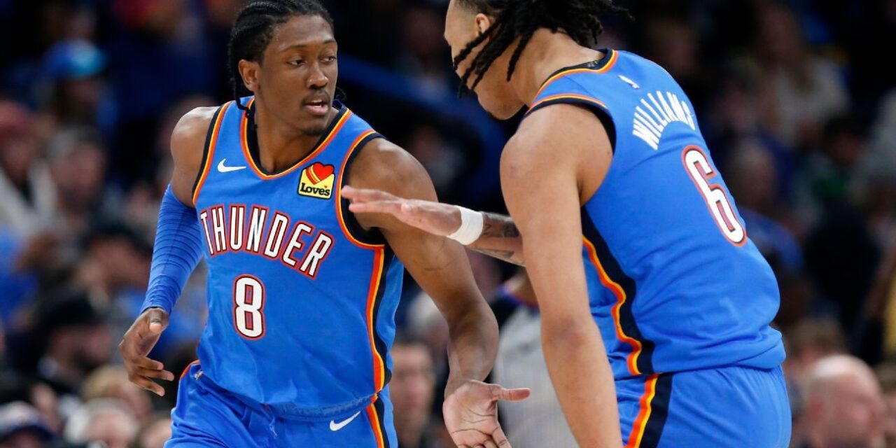 El creciente Oklahoma City Thunder resiste a los Boston Celtics