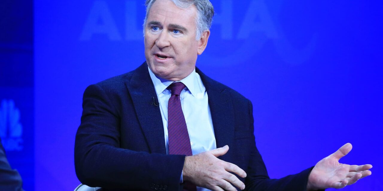 El fondo de cobertura Citadel de Ken Griffin registra rentabilidades de dos dígitos en 2023, pero va por detrás del mercado en general