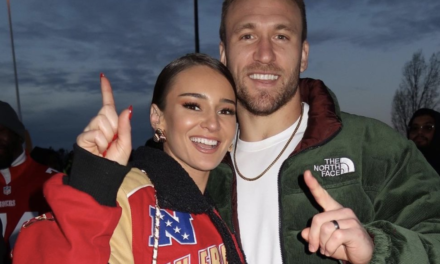 El negocio de diseño de ropa de Kristin Juszczyk se vuelve viral durante los playoffs de la NFL
