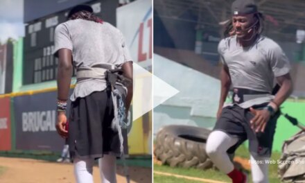 Elly De La Cruz ENTRENÓ fuerte en Dominicana (+Video)