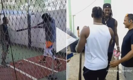 Elly De La Cruz realizó ajustes en Dominicana