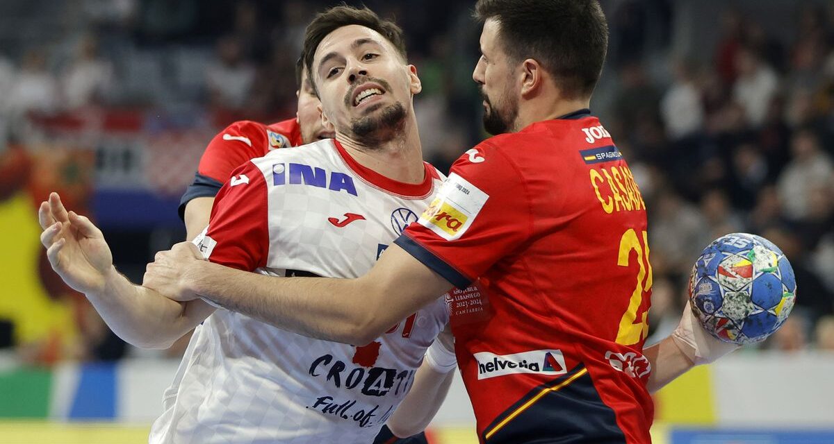 España se complica el camino en el europeo de balonmano con una inapelable derrota ante Croacia |  Deportes