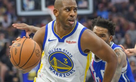 Fuentes: Chris Paul (mano) de los Warriors estará fuera entre 4 y 6 semanas