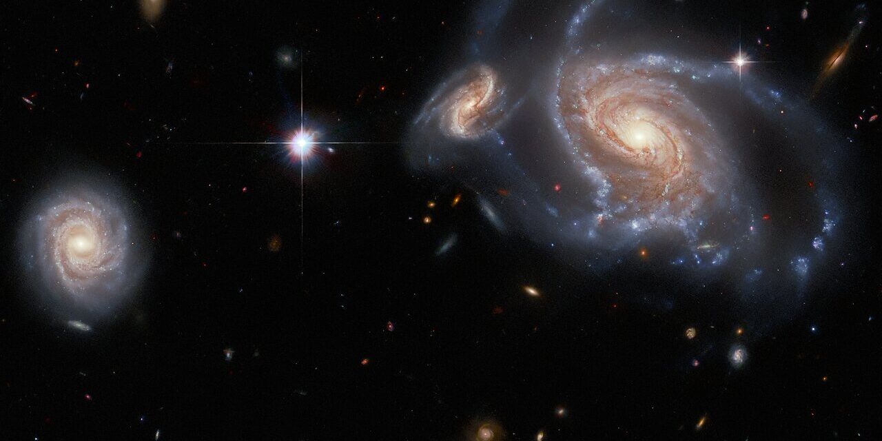 Hubble observa un vasto vecindario galáctico