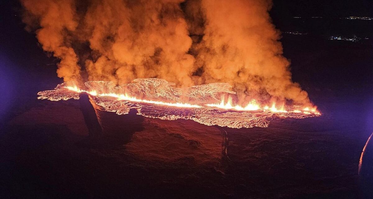 Islandia registra una nueva erupción volcánica en el suroeste del país |  Ciencia