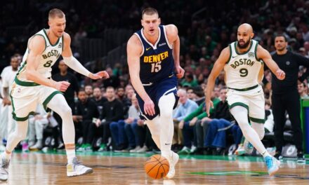 Jokic y Murray ayudan a los Nuggets a acabar con el jonrón invicto de los Celtics