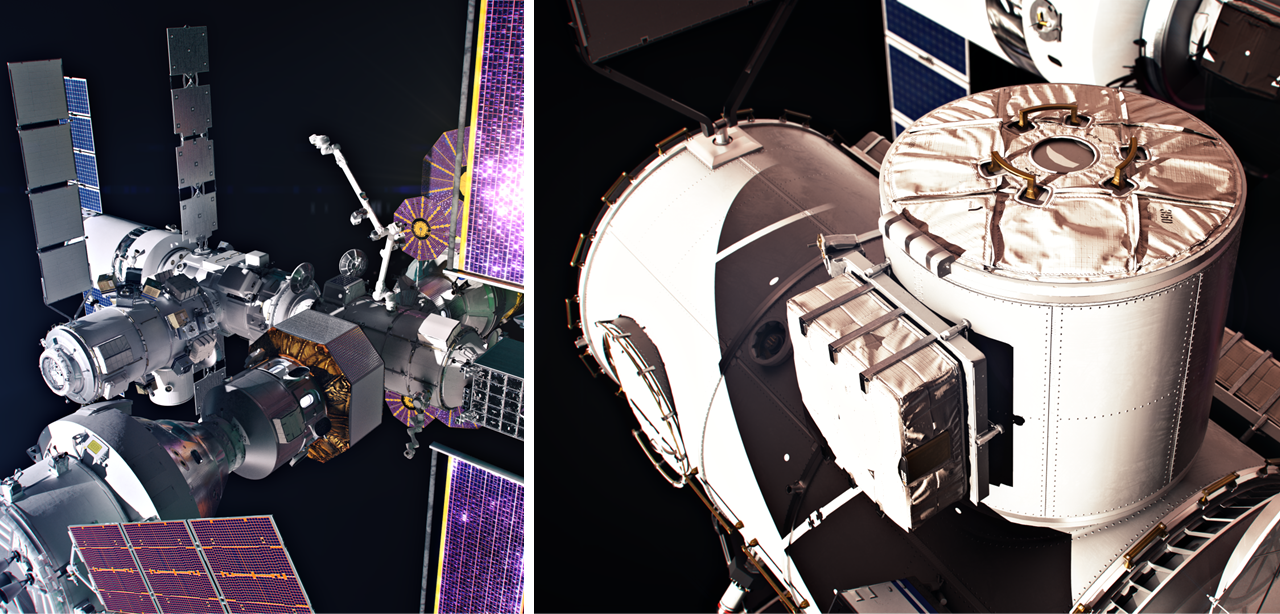 La NASA y los Emiratos Árabes Unidos anuncian la esclusa de aire Artemis Lunar Gateway