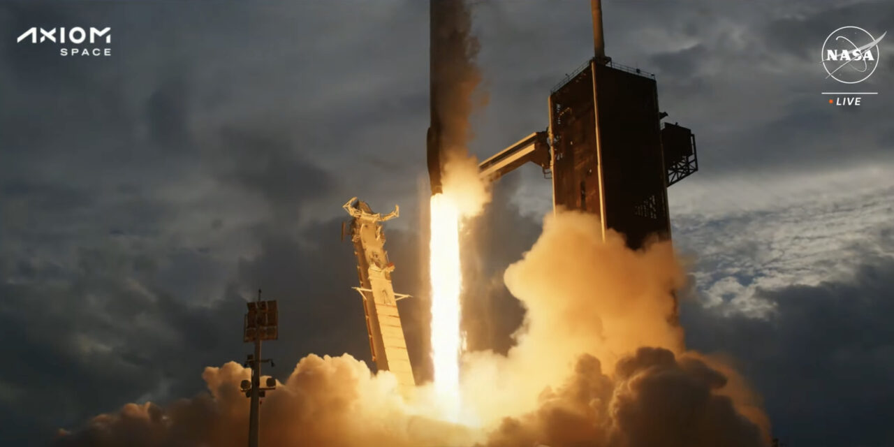 La NASA y sus socios darán la bienvenida a una tripulación privada a bordo de la estación espacial