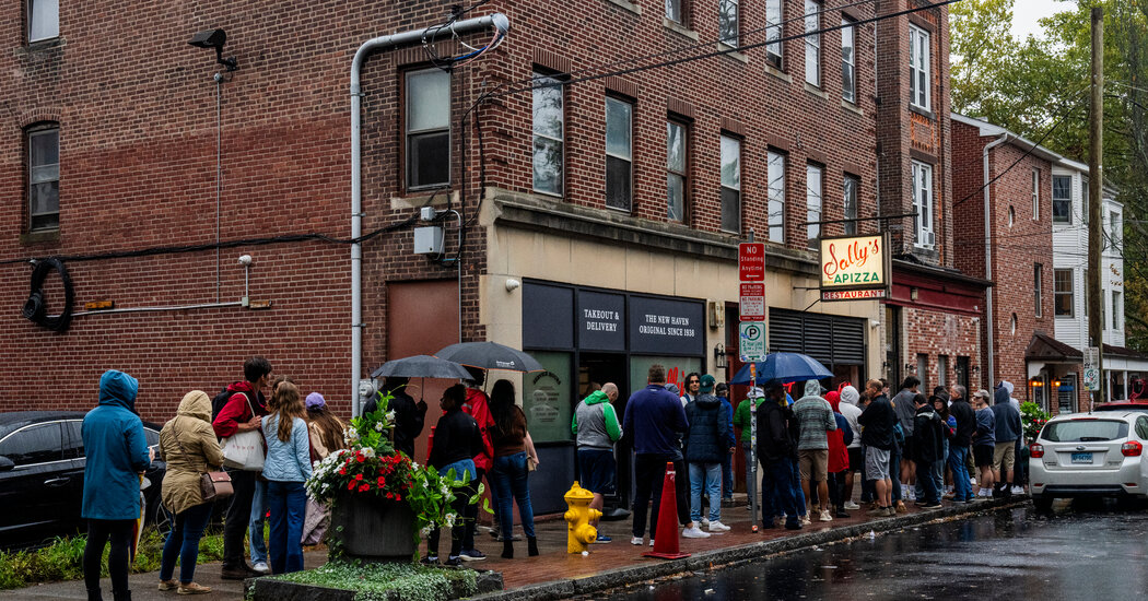La búsqueda para desbloquear el momento de la pizza en New Haven