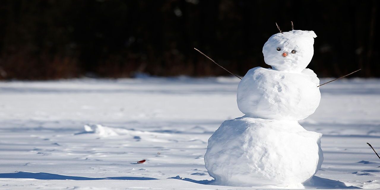 La historia del muñeco de nieve.