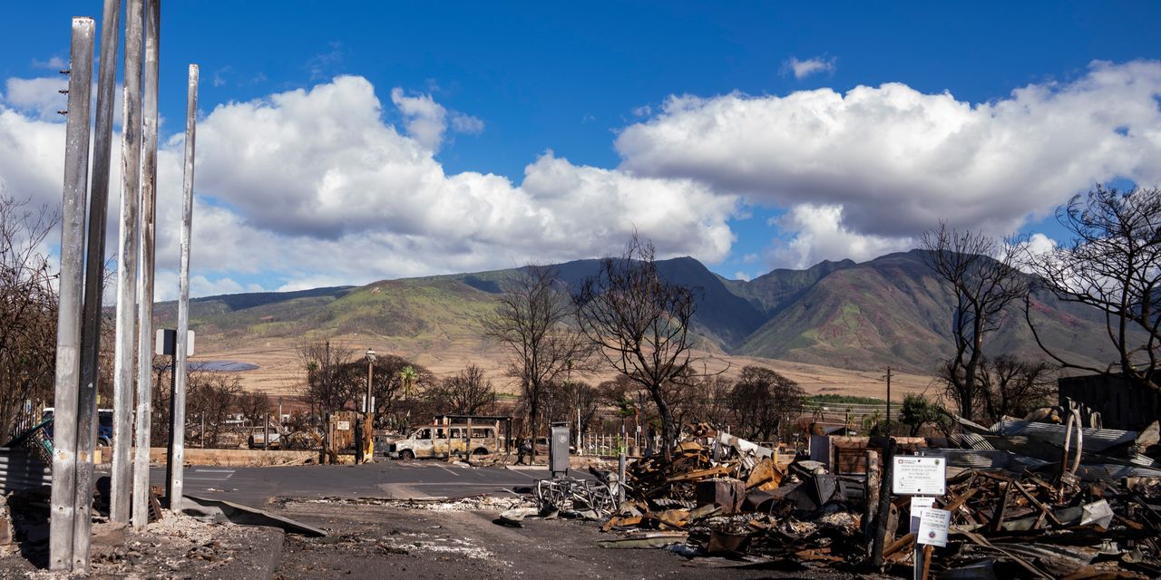 La monumental tarea de limpiar los escombros del incendio de Lahaina