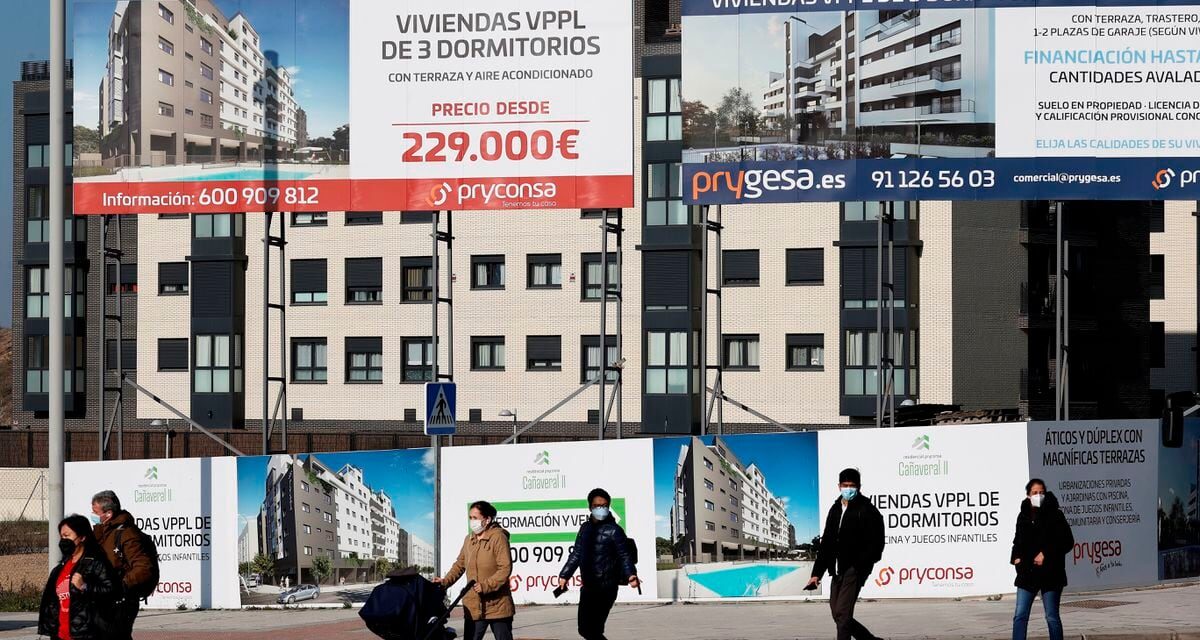 La riqueza de los hogares europeos crece un 29% en cinco años por la subida de precios de la vivienda |  Economía