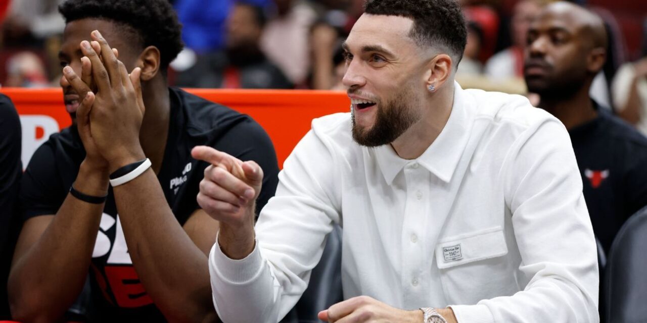 LaVine (pie) de los Bulls progresa muy bien, dice Donovan