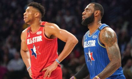 LeBron y Giannis superan los 2 millones para liderar la votación del Juego de Estrellas
