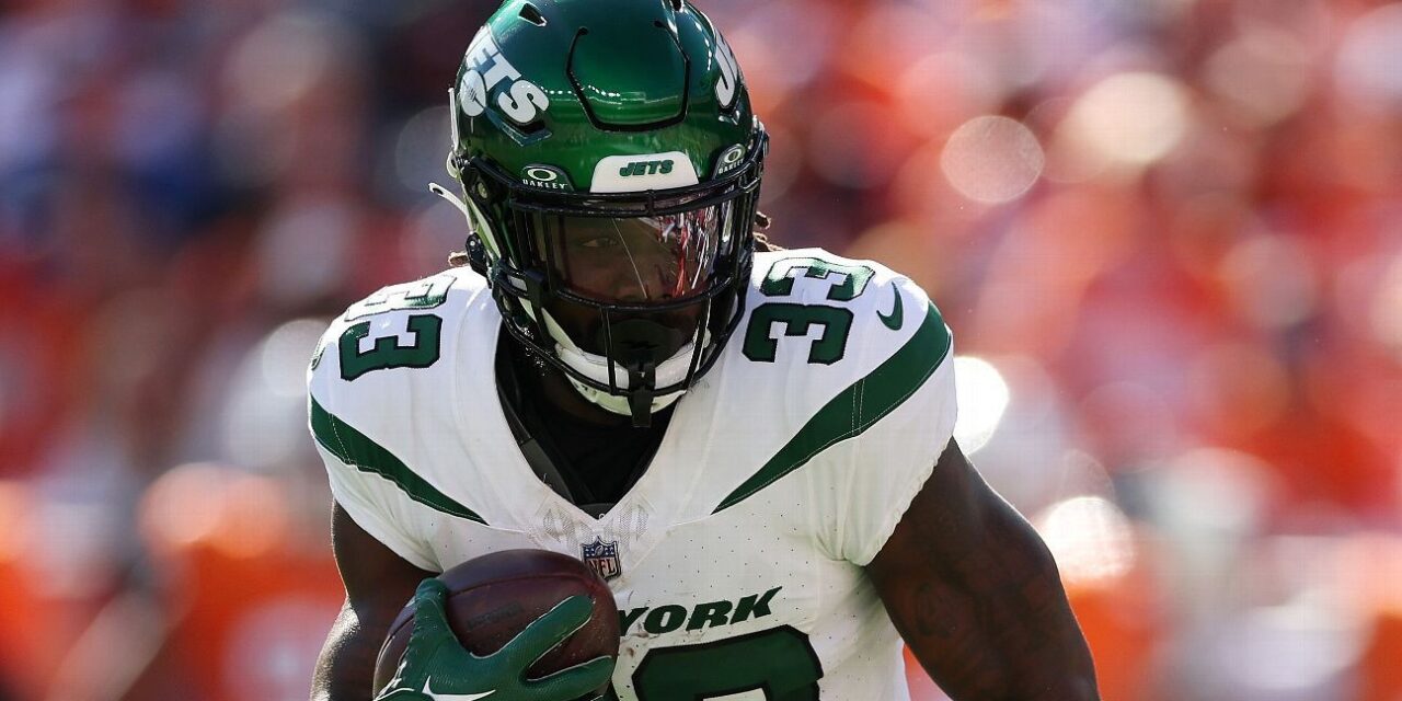 Los Jets renuncian al RB Dalvin Cook cuando queda un juego