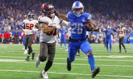 Los Lions aguantan contra los Buccaneers y se dirigen al Juego de Campeonato de la NFC