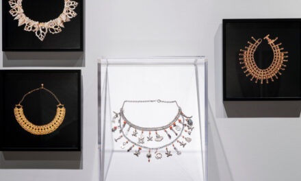 Los collares de Ruth Bader Ginsburg, captados por la cámara