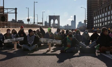 Manifestantes pro palestinos bloquean el tráfico en puentes y túneles de Nueva York