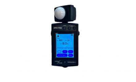 Medidor de exposición Spectra Cine PRO V con pantalla TFT