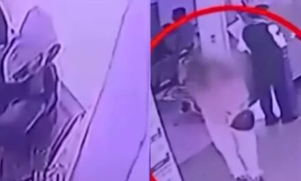 Mujer peruana fue captada abandonando a su hijo con síndrome de Down en el centro de salud de San Luis