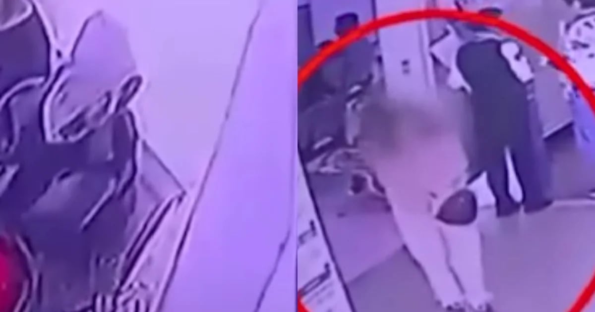 Mujer peruana fue captada abandonando a su hijo con síndrome de Down en el centro de salud de San Luis