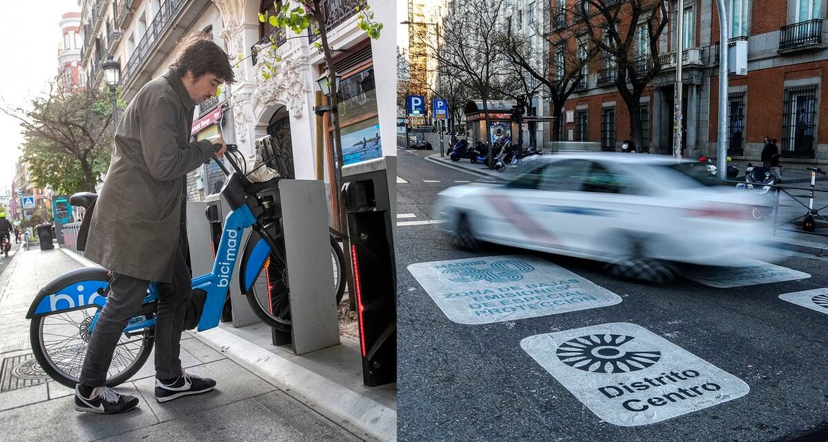 Multa de 200 euros a los coches sin etiqueta que vengan de fuera de Madrid: todos los cambios de Almeida para 2024 |  Madrid |  España