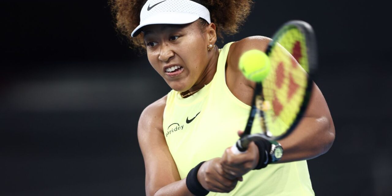 Naomi Osaka gana a cambio en el Brisbane International