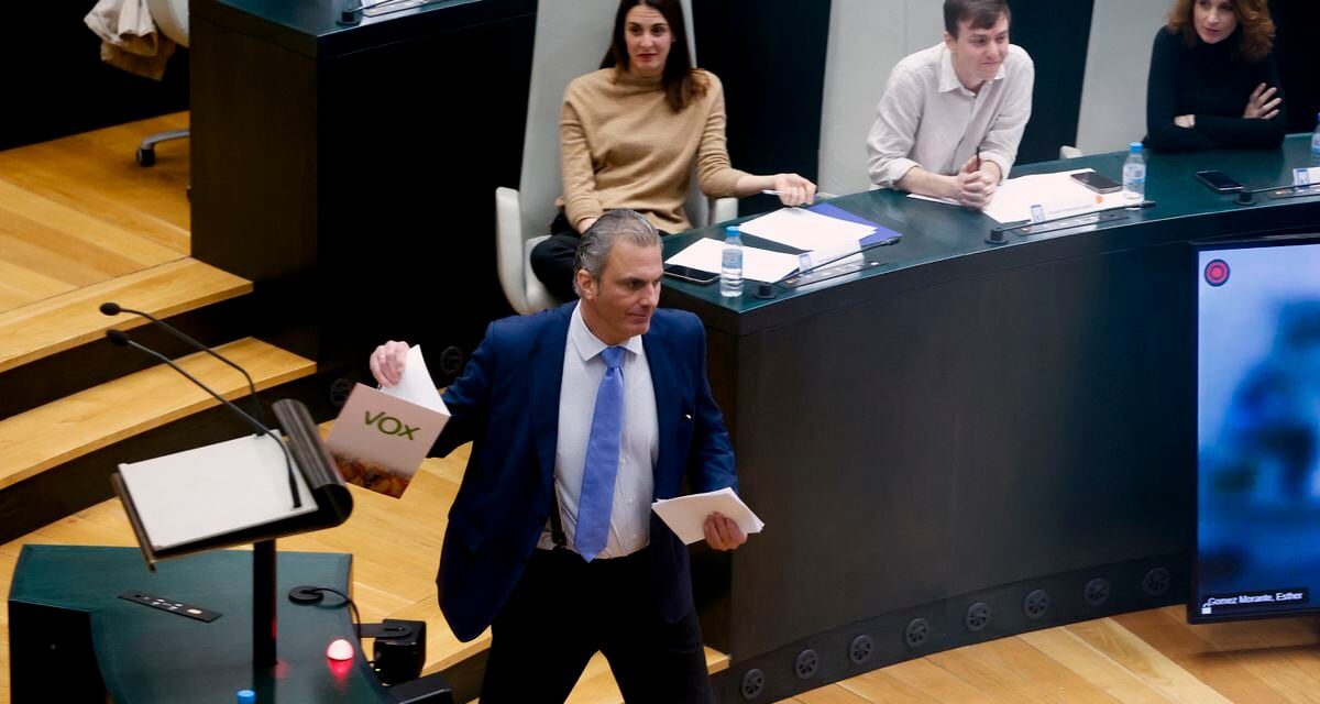 Ortega Smith, sobre su reprobación en el pleno de Madrid: “Me importa un rebledo” |  Madrid |  España