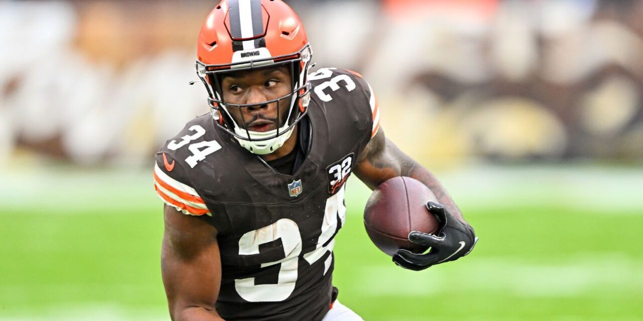RB por comité mantiene a los Browns agitados sin Nick Chubb